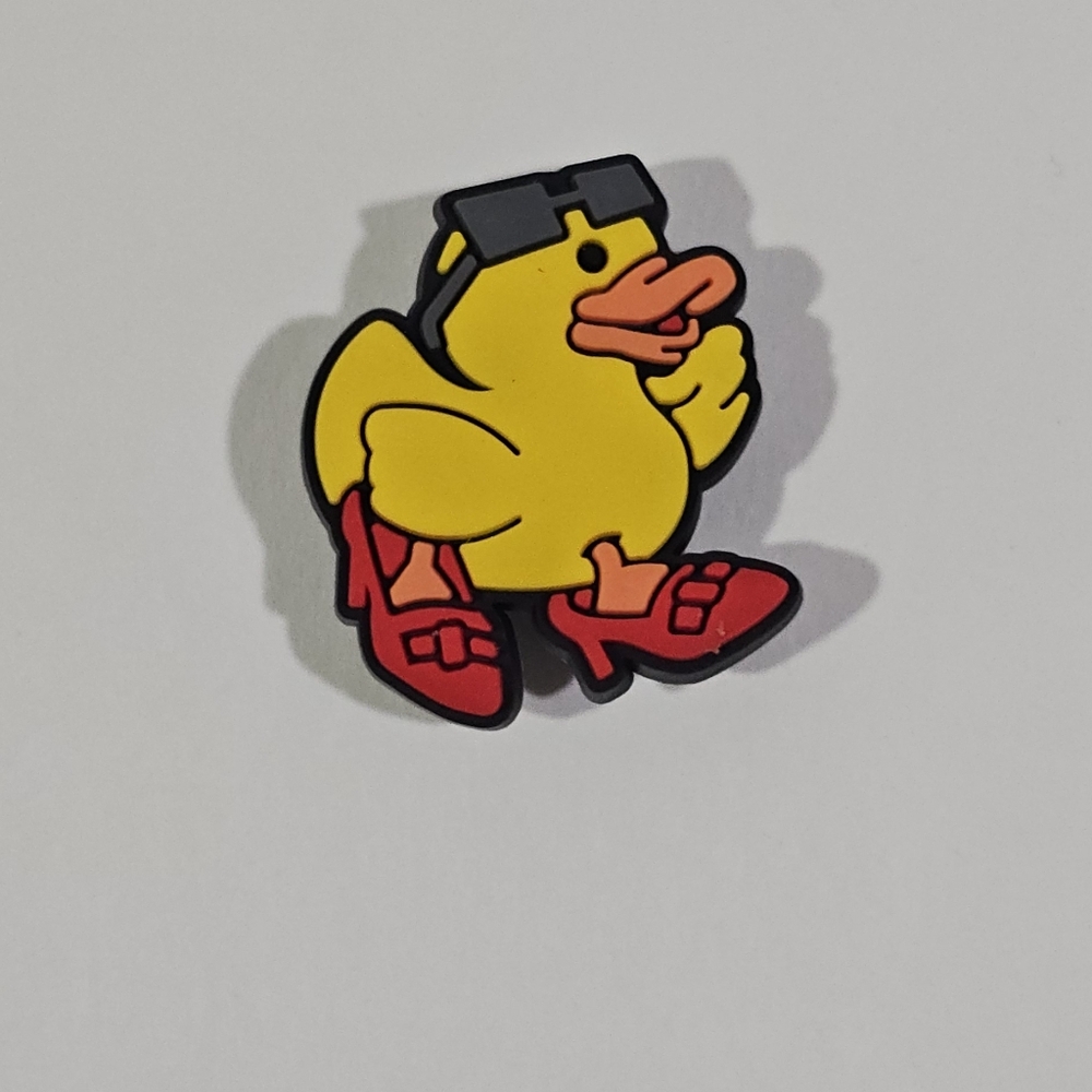 High Heel Duck Shoe Charm Croc Charms Clog